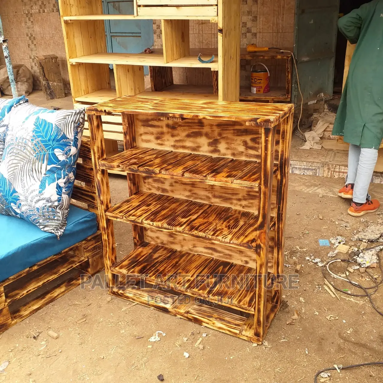 Pallet Shoe Rack