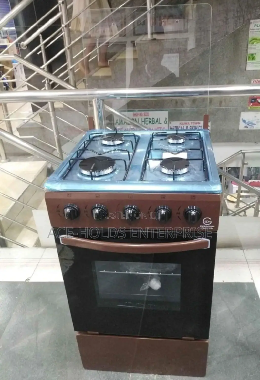 Eurochef Four Gas Standing Cooker
