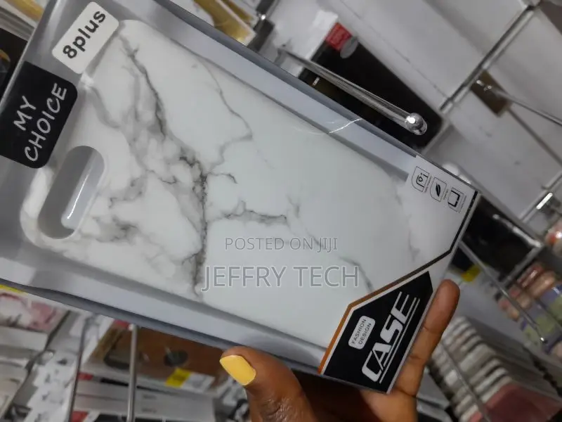 Marble Soft Silicone Cover Case for iPhone 8 Plus