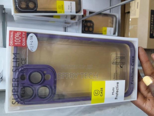 Clear Case With Camera Protection for iPhone 13 Pro Max - main view