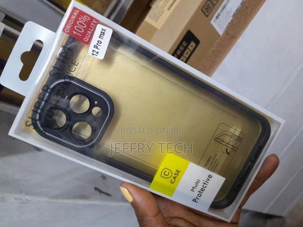 Clear Case With Camera Protection for iPhone 12 Pro Max - thumbnail 3