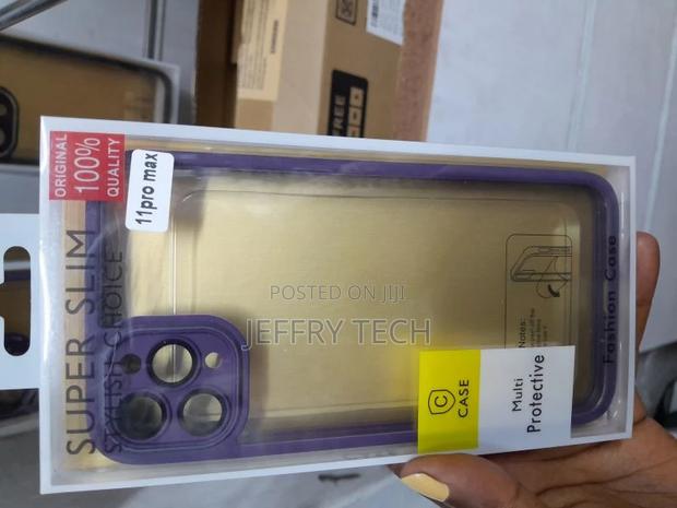 iPhone 11 Pro Max Clear Case With Camera Lens Protector, No - main view
