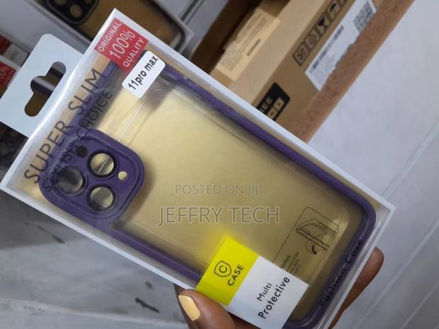 iPhone 11 Pro Max Clear Case With Camera Lens Protector, No - thumbnail 2