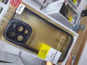iPhone 13 Pro Blac Borders Soft TPU Camera Protection Clear