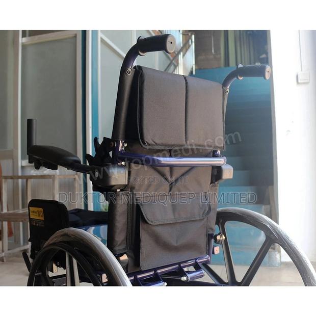 Rehab Standing Electric Wheelchair Convertible to Manual - thumbnail 7