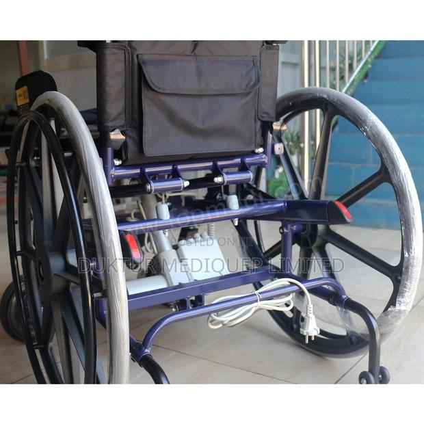 Rehab Standing Electric Wheelchair Convertible to Manual - thumbnail 9
