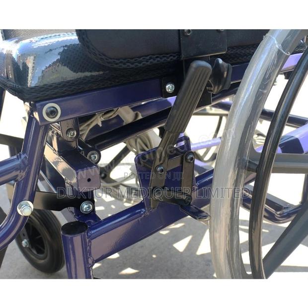 Rehab Standing Electric Wheelchair Convertible to Manual - thumbnail 14