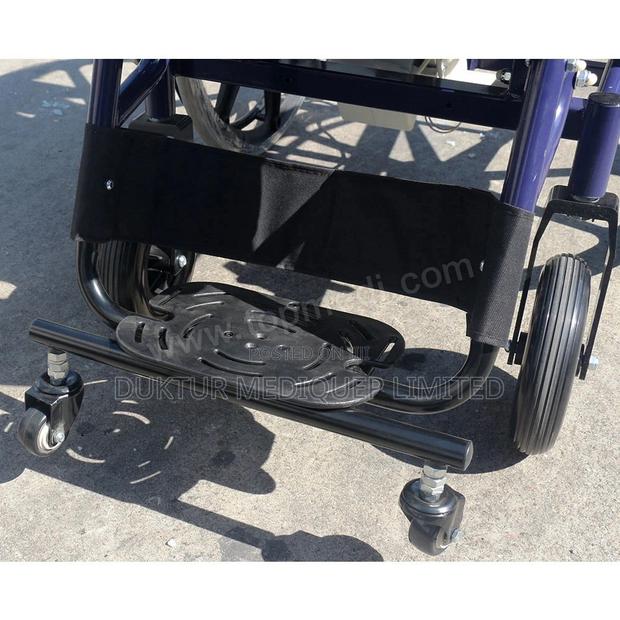 Rehab Standing Electric Wheelchair Convertible to Manual - thumbnail 15