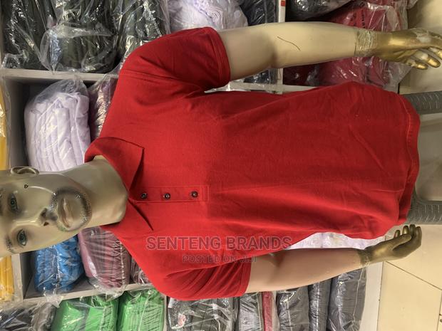 Red Plain Polo Tshirt