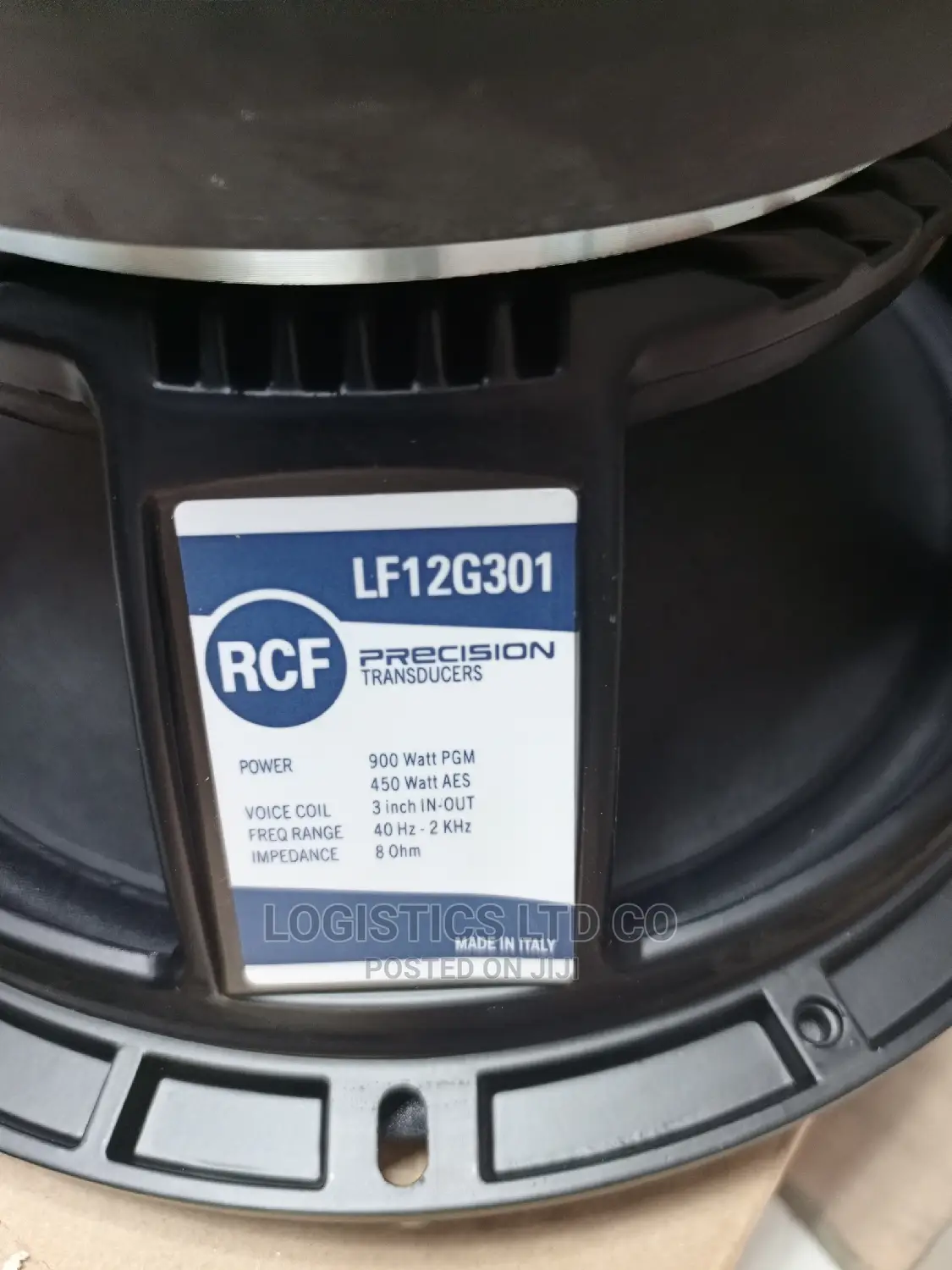RCF LF12G301, Woofer 12", 450 Watt RMS / 8 Ohm