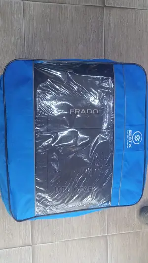 Prado 150 Seat Covers Leather Black