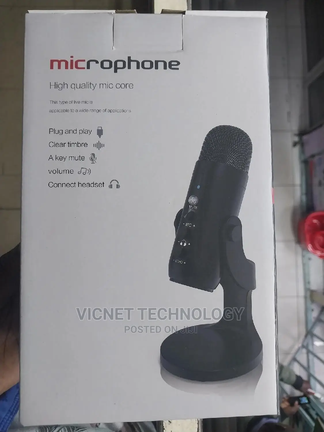 Indoor and Outdoor High Quality Podcast Microphone