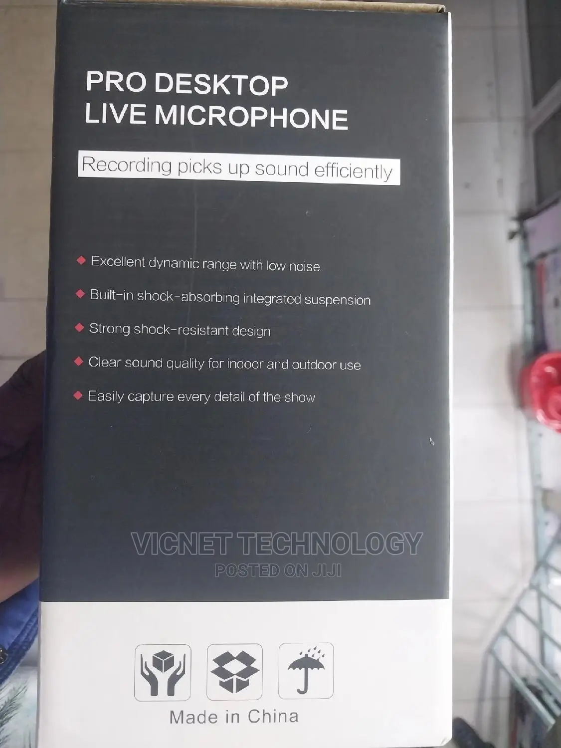 Indoor and Outdoor High Quality Podcast Microphone