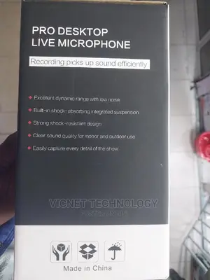 Indoor and Outdoor High Quality Podcast Microphone