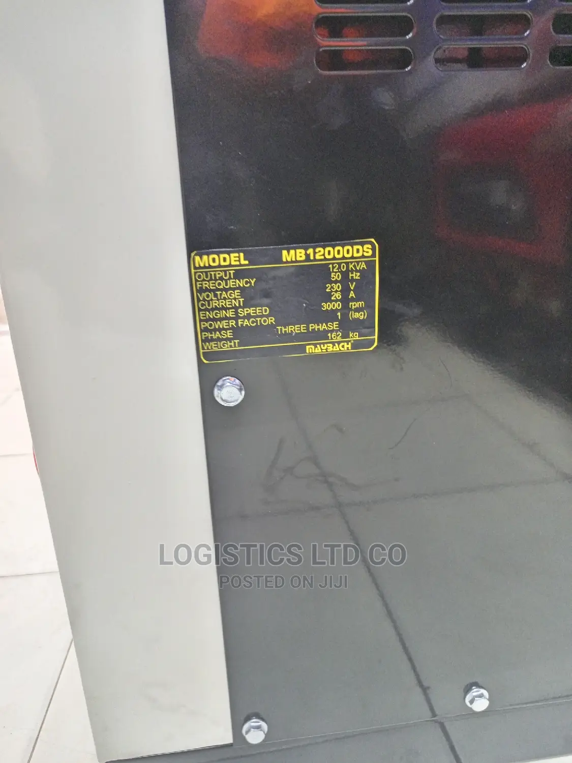 Original Maybach 12kva Three Phase Diesel Generator