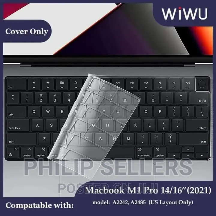 Wiwu Macbook TPU Keyboard Protector Film Anti-Oil Waterproof