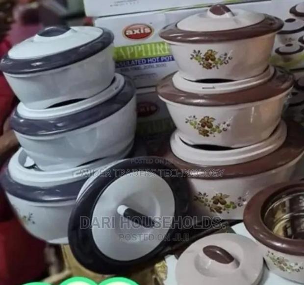 4 Pieces Sapphire Insulated Hot Pot - thumbnail 2
