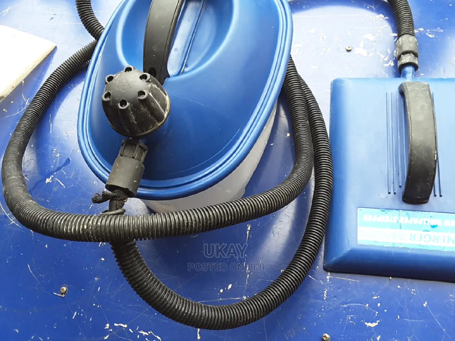 EX-UK Energer Wallpaper Stripper Blue.