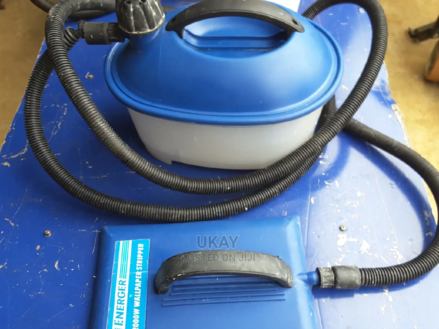 EX-UK Energer Wallpaper Stripper Blue.