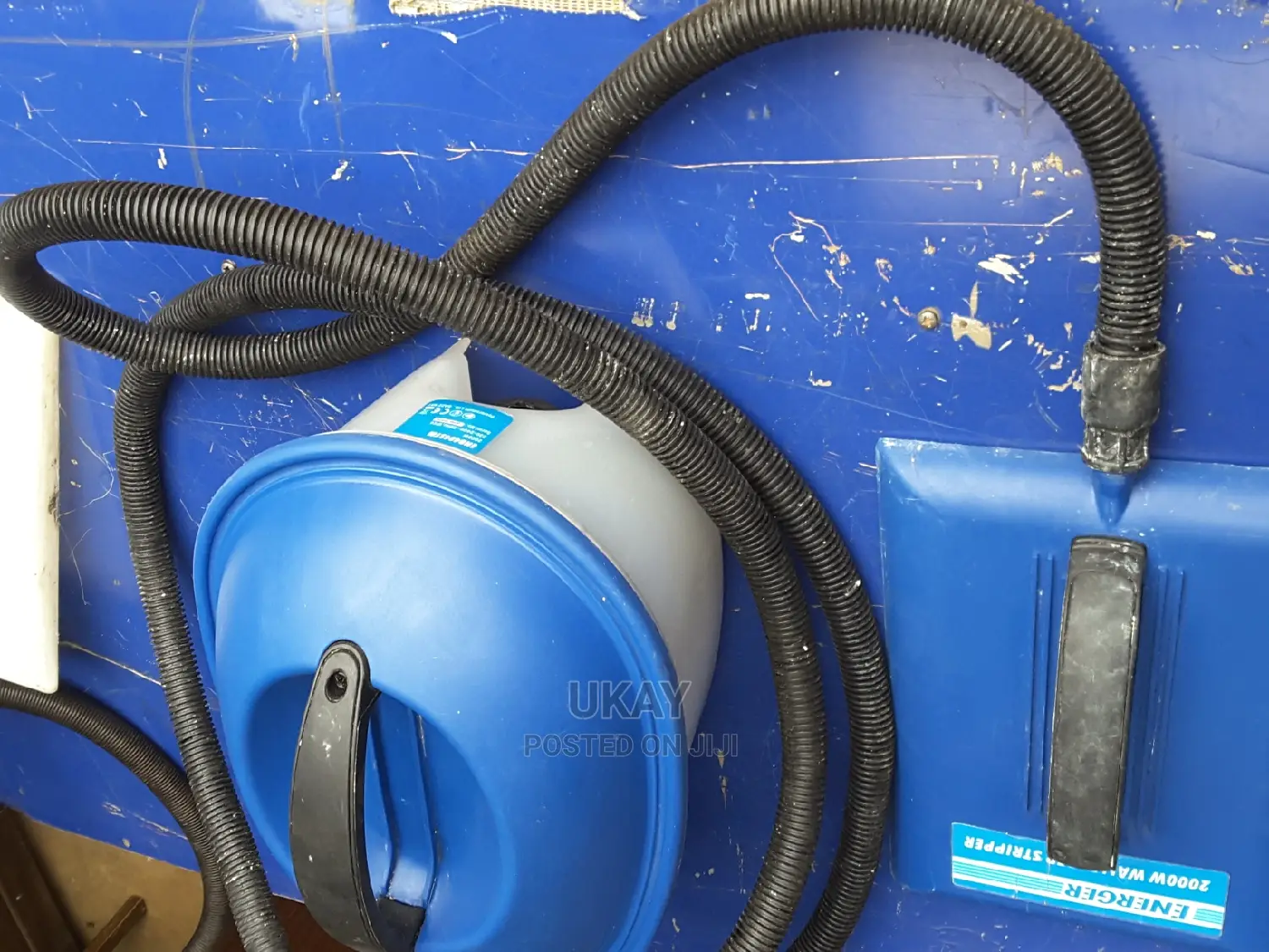 EX-UK Energer Wallpaper Stripper Blue.