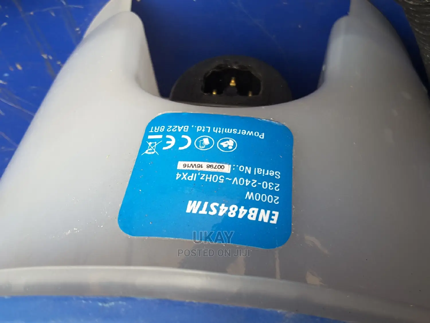 EX-UK Energer Wallpaper Stripper Blue.