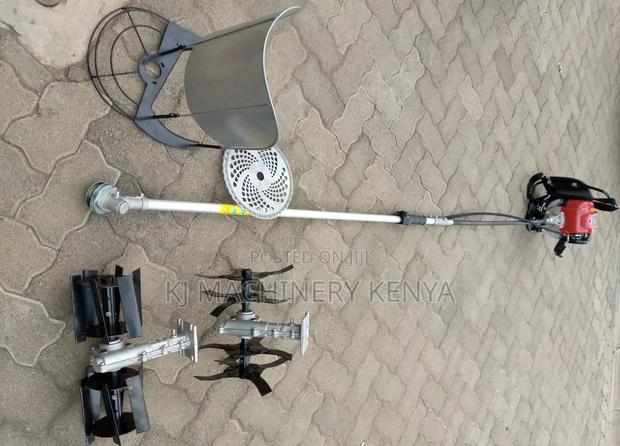 Brush Cutter With Weeder and Tiller