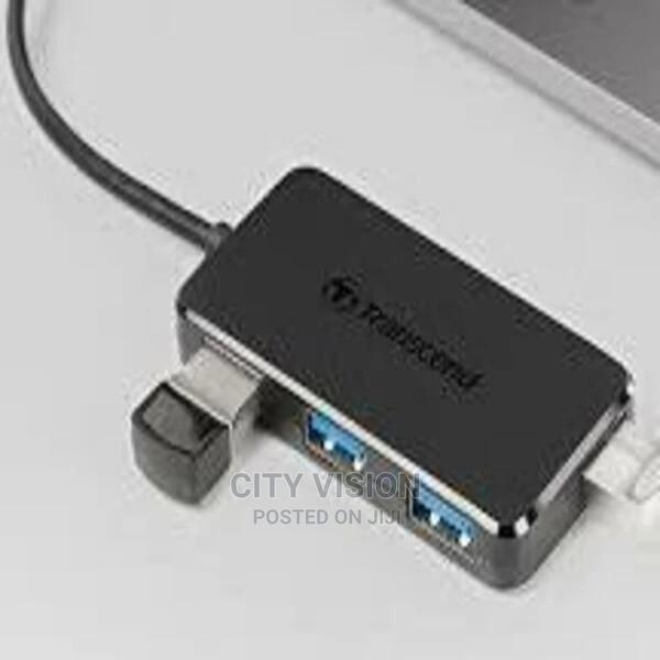 Transcend 4-Port HUB USB 3.1 Gen 1 Type C, Black - main view