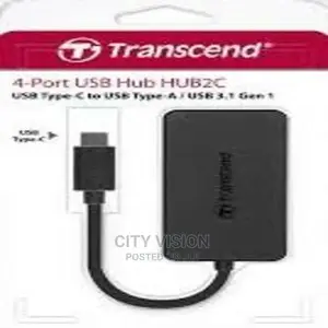 Transcend 4-Port HUB USB 3.1 Gen 1 Type C TS-HUB2C