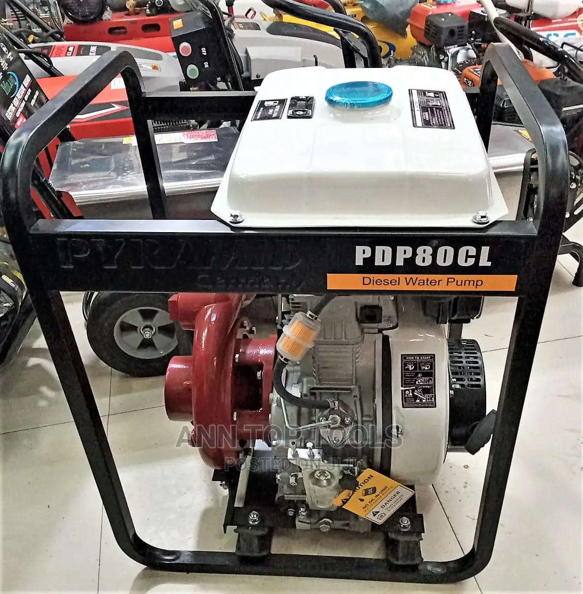 Pyramid Germany 3 Inch Pdp80cl DIESEL Water Pump Set