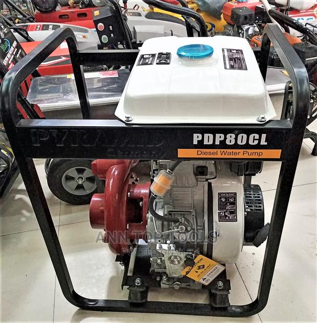 Pyramid Germany 3 Inch Pdp80cl DIESEL Water Pump Set - main view