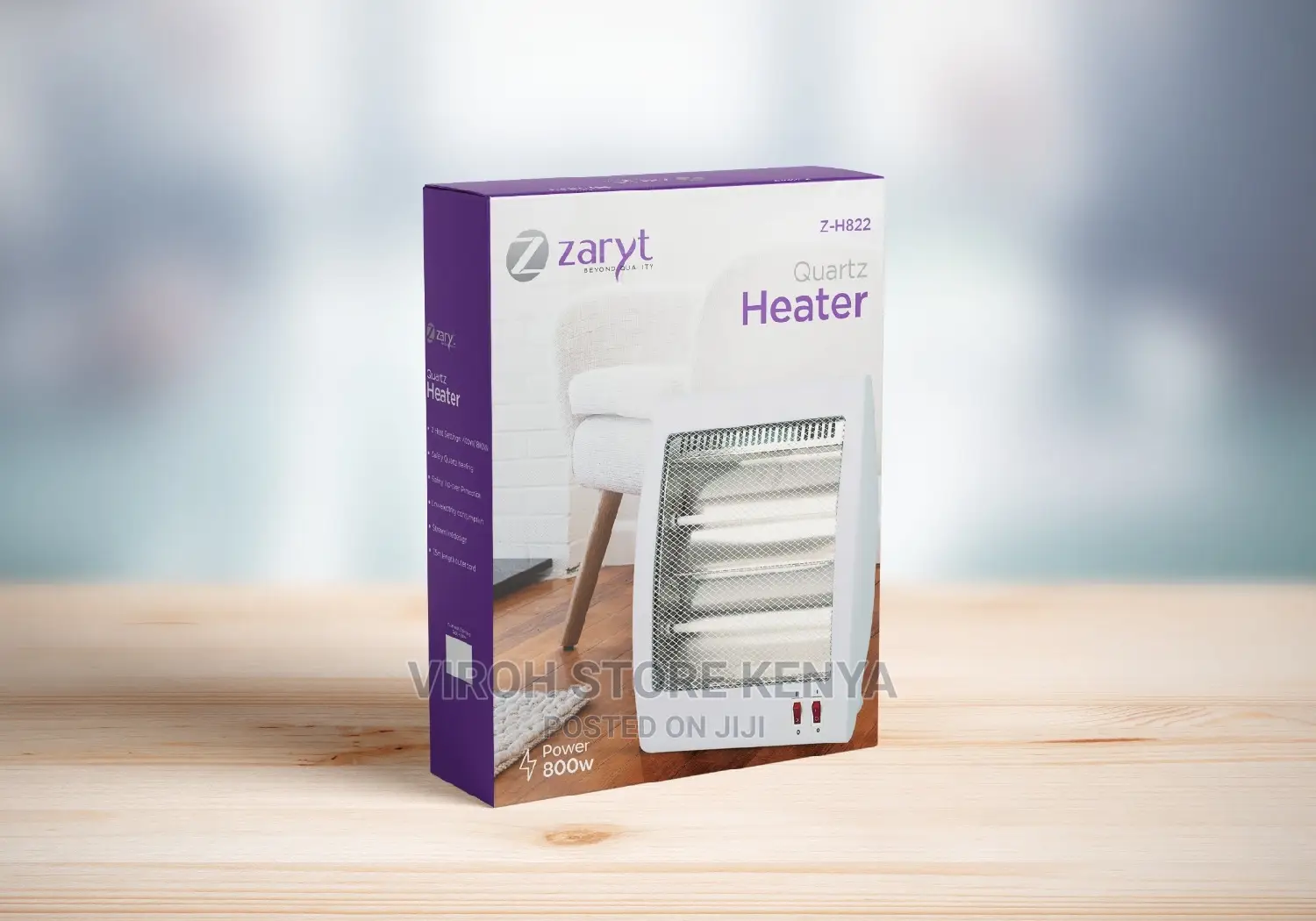 Zaryt Quartz Room Heater 800W