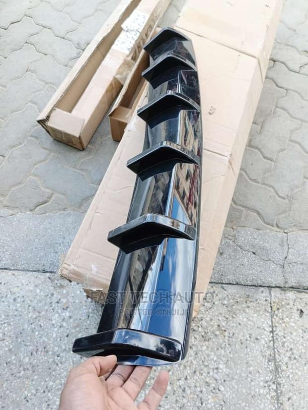 Rear Fin Diffuser - main view