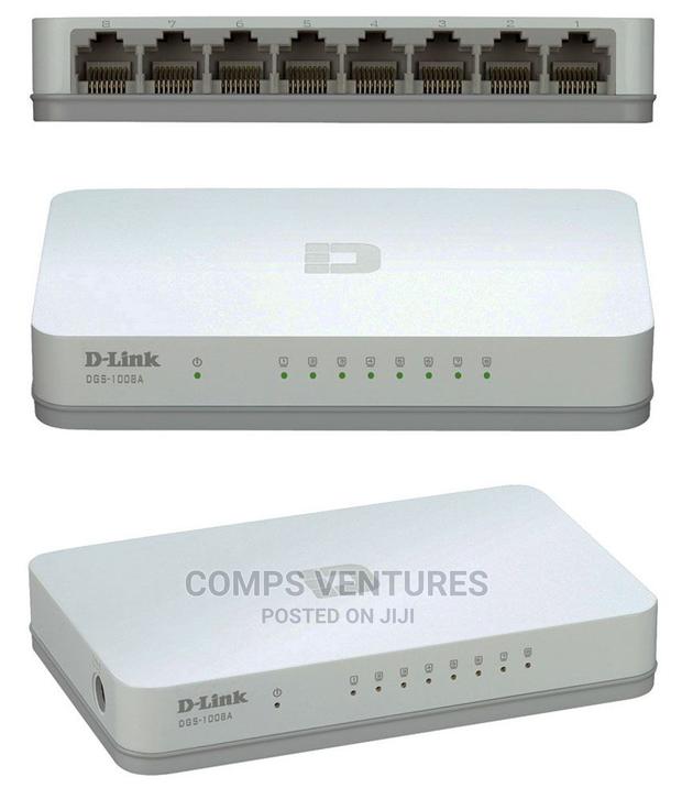 D-Link -1008c 8 Port Switch - thumbnail 2