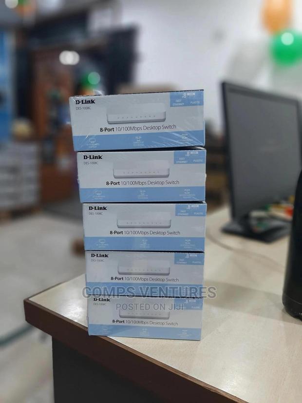 D-Link -1008c 8 Port Switch - thumbnail 3