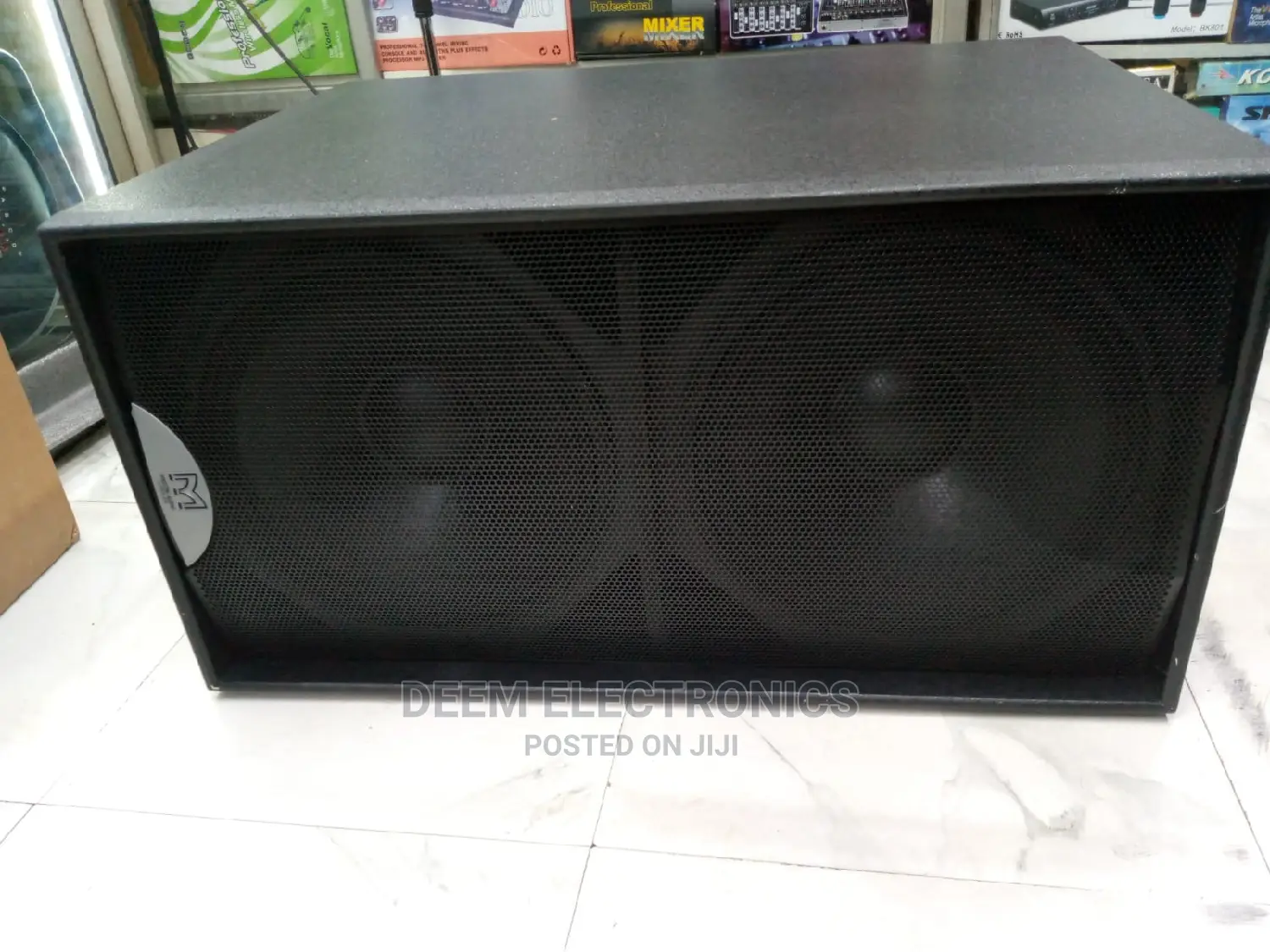 Double Bass Martin Audio