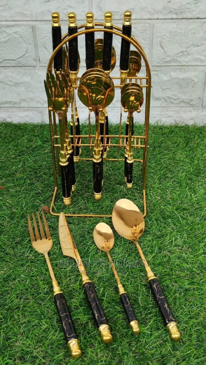 Gold Spoon Set*