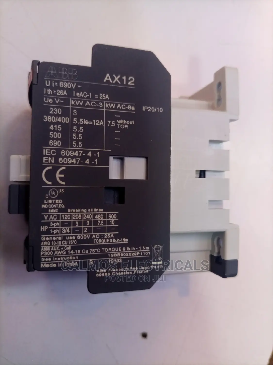 Ax12-30 Contactor 25A