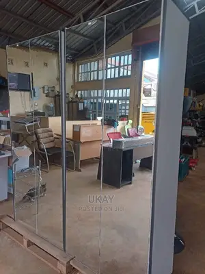 Brand New- UK Door Double Mirrored Wardrobe