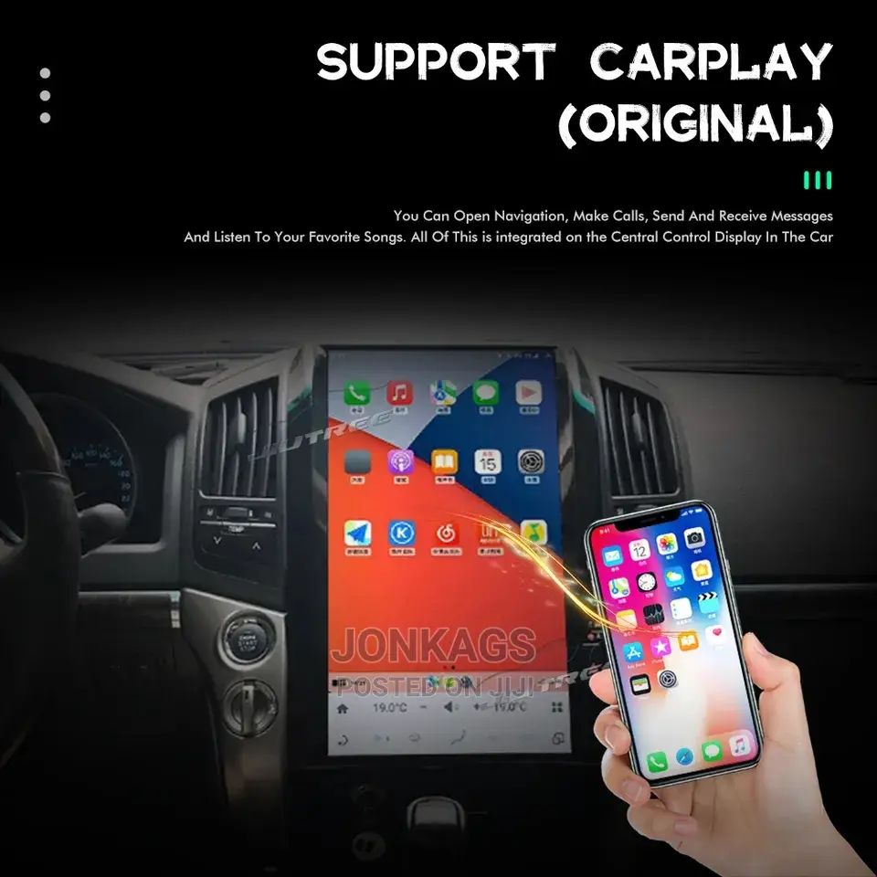 16.1 Inches Android Tesla for Landcruiser V8 200, 2008-2015