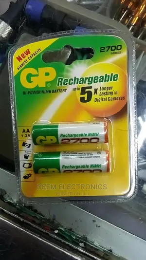 GP Rechargeable AA Batteries
