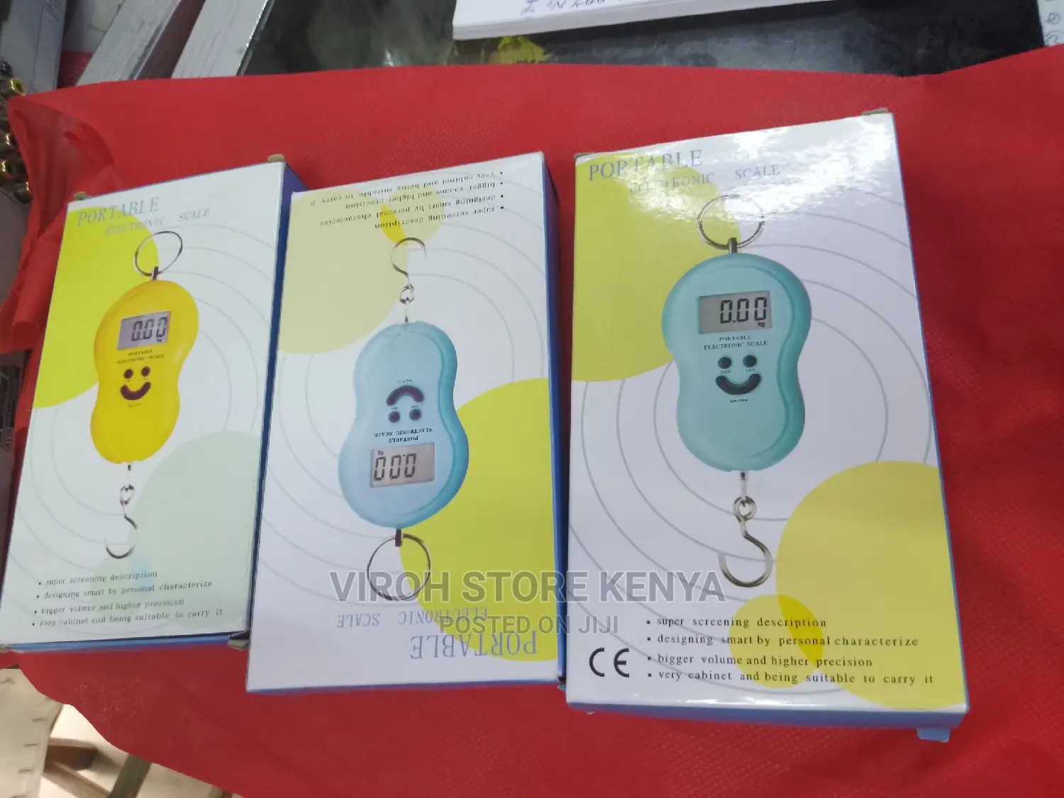 50kgs Digital Weighing Portable Electronic Scale + Battery