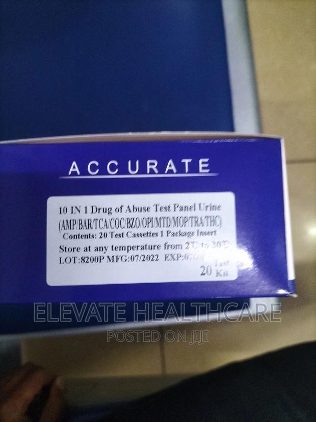 Drug Abuse Test. Urine - main view