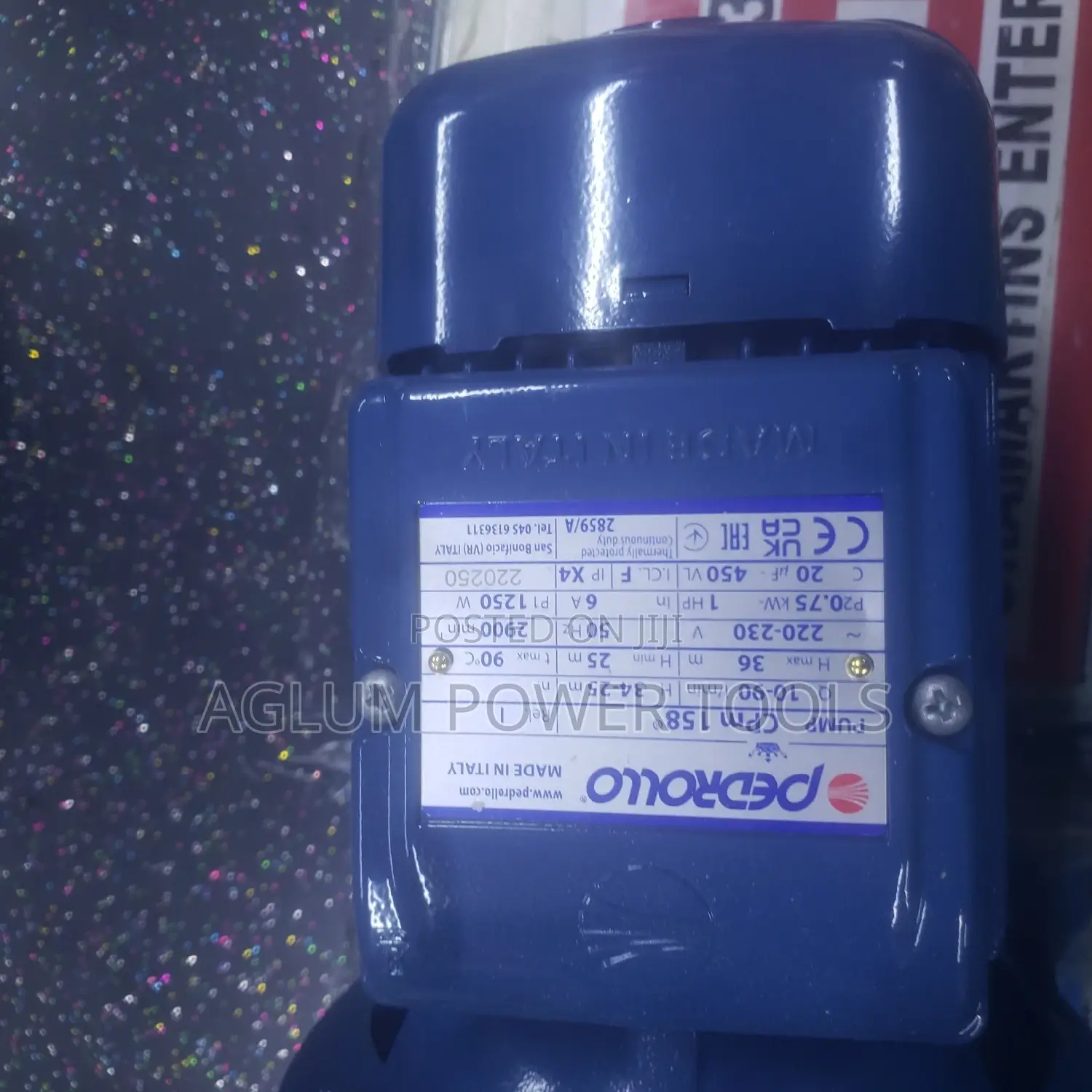 Pedrollo Cpm158 Boaster Pump Made in Italy