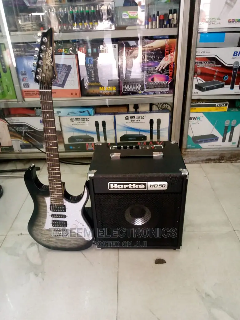 Guitar Combo and Ibanez Solo Guitar