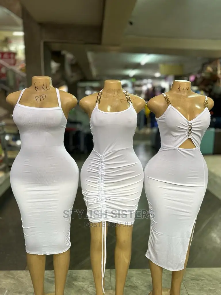 Cute White Bodycon Dresses/Fancy Bodycon Dresses in Nairobi Central