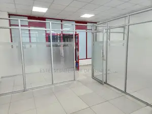 Office Partitioning With Glass and Aluminium