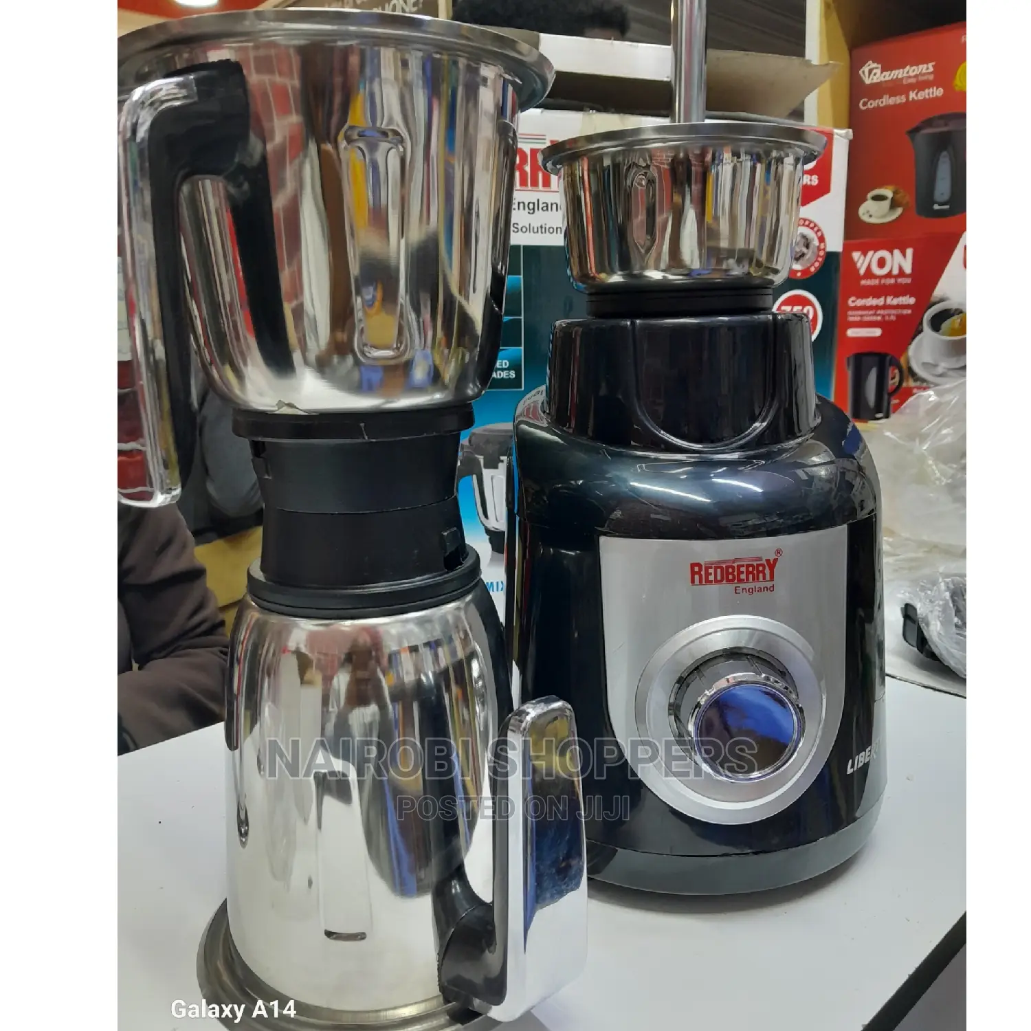 Redberry Blender 750 Watts 3 in 1