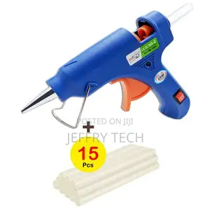 Sd Hot Melt Glue Gunn + 15pcs Glue Sticks - Professional