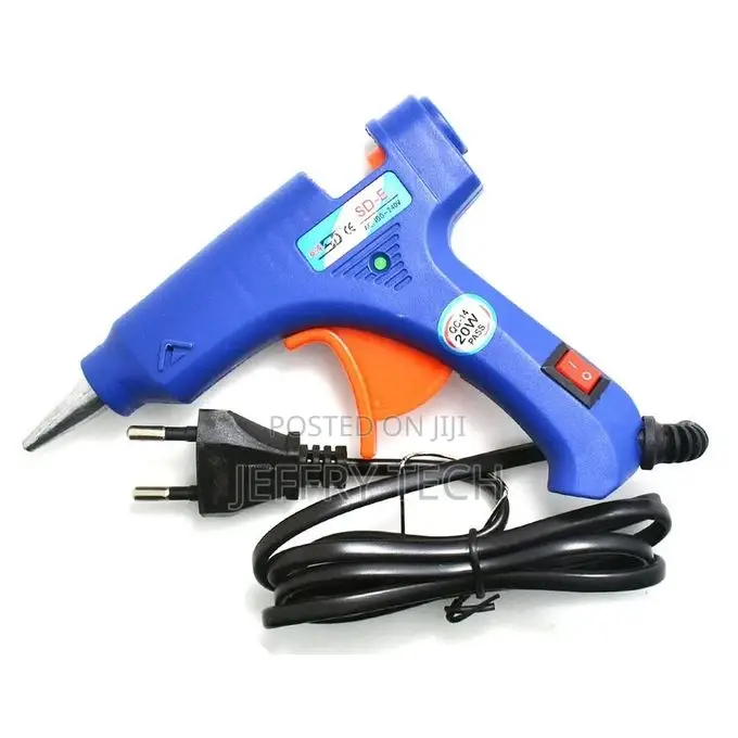 Sd Hot Melt Glue Gunn + 15pcs Glue Sticks - Professional