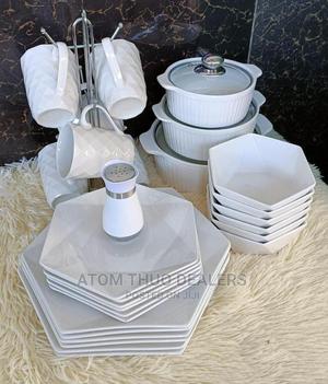 30 PCS Hexagon Dinner Set - thumbnail 2